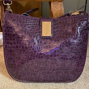 Gianni Bini Purple Hobo bag
